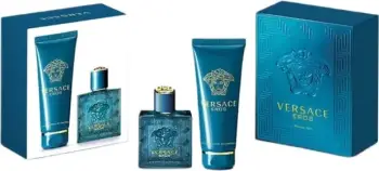 Set Eau de Toilette dhe Shower Gel Versace Eros për meshkuj 50ml + 100ml