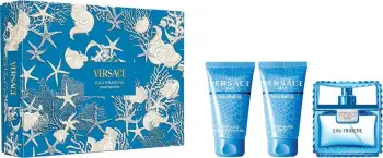 Set Eau de Toilette për meshkuj Versace Eau Fraiche, 3x50ml