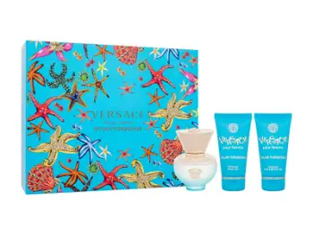 Set për trup Versace Dylan Turquoise, EDT 50 ml + losion trupi 50 ml + xhel dushi 50 ml