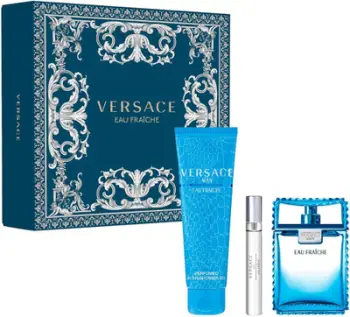 Set për trup Versace Eau Fraiche Man, EDT 100 + 10 ml & xhel dushi 150 ml