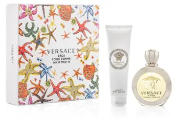 Set eau de toilette 100 ml + losion trupi 150 ml VERSACE Eros Pour Femme