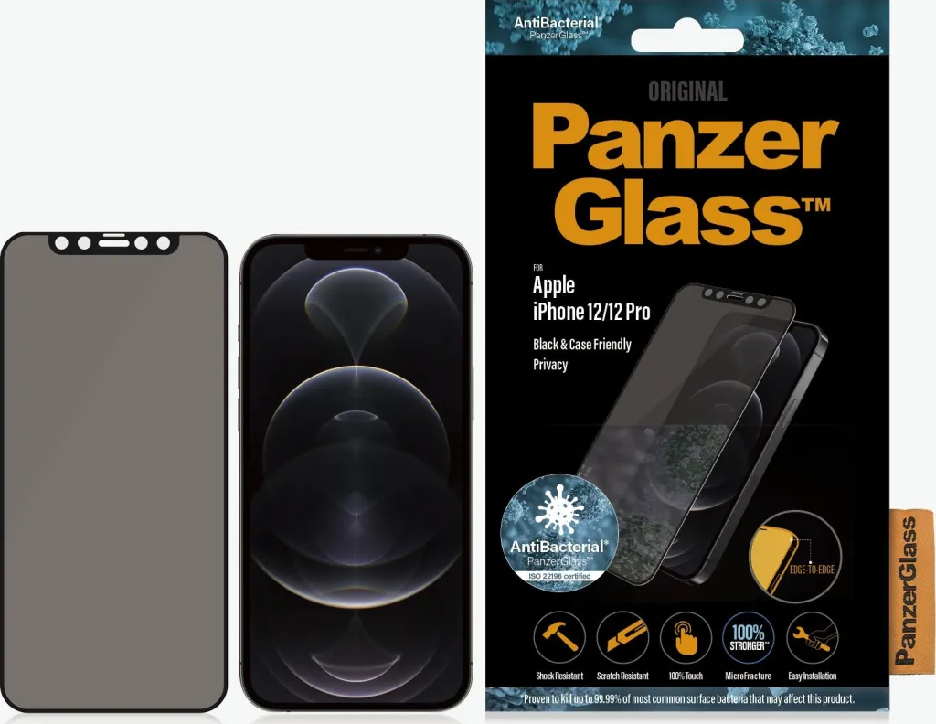 Xham mbrojtës për iPhone 12/12 Pro Panzerglass 119 - 1