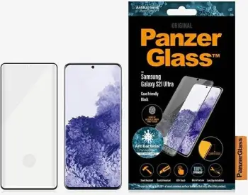 Xham mbrojtës për celular PanzerGlass E2E Microfracture Fingerprint për Samsung Galaxy S21 Ultra