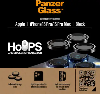 Xham PanzerGlass HoOps për fotoaparat Apple iPhone 15 Pro/15 Pro Max
