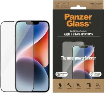 Xham mbrojtës PanzerGlass për Apple iPhone 14 Pro, me kornizë instalimi