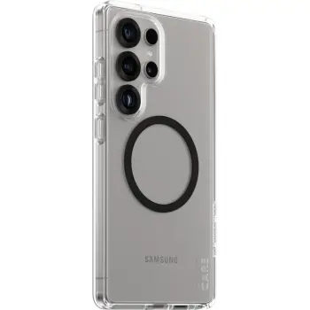 Mbështjellës PanzerGlass CARE Flagship Case, Galaxy S25 Ultra, transparent/zi