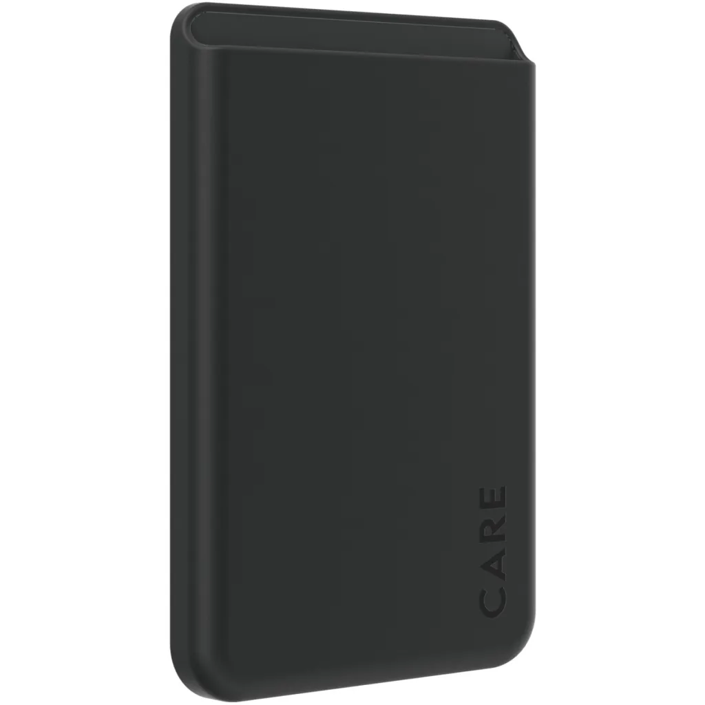 Aksesorë për telefon CARE / Fashionable Card Holder / iPhone Universal – Zezë - 1