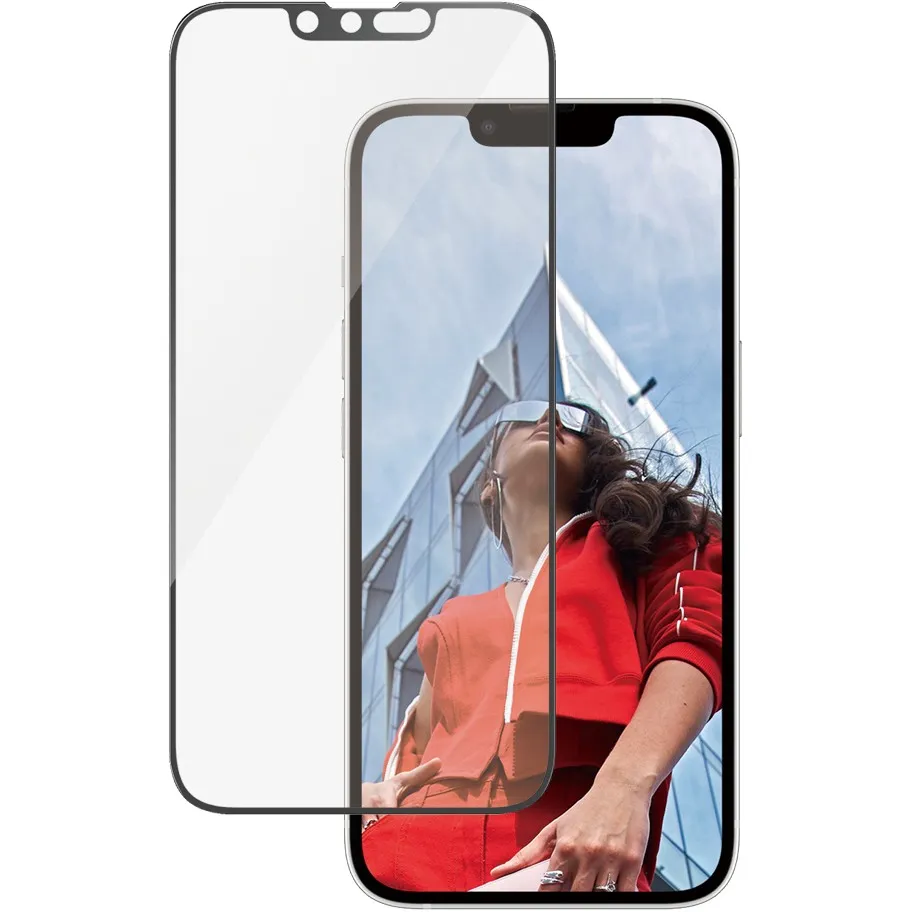 Mbrojtës ekrani PanzerGlass Privacy UWF për iPhone 16e/14/13/13 Pro, transparent - 1