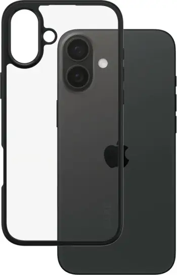 Mbështjellës PanzerGlass CARE Case Flagship Urban Combat për iPhone 16 Plus, transparent