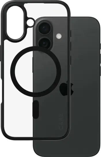 Mbështjellës PanzerGlass CARE Case Flagship Urban Combat MagSAFE për iPhone 16, transparent