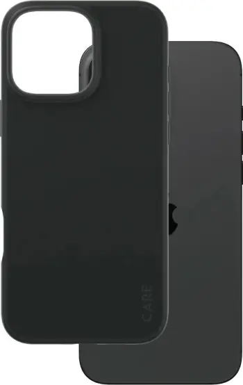 Mbështjellës PanzerGlass CARE Case Fashion për iPhone 16 Pro Max, silikon, i zi