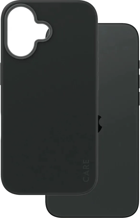 Mbështjellës PanzerGlass CARE Case MagSAFE për iPhone 16, i zi - 1