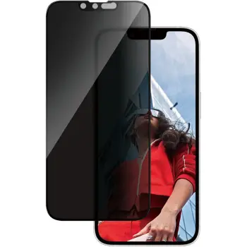 Mbrojtës ekrani PanzerGlass Privacy për iPhone 16e/14/13/13 Pro, transparent