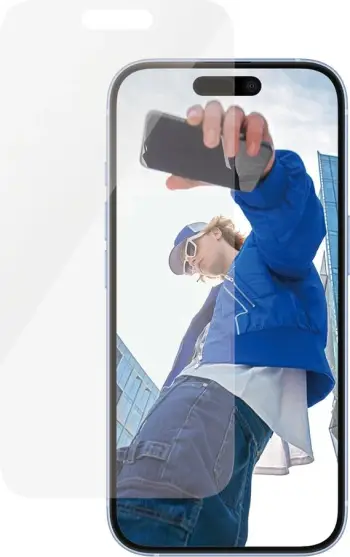 Mbrojtës ekrani PanzerGlass për iPhone 16, Classic Fit, transparent