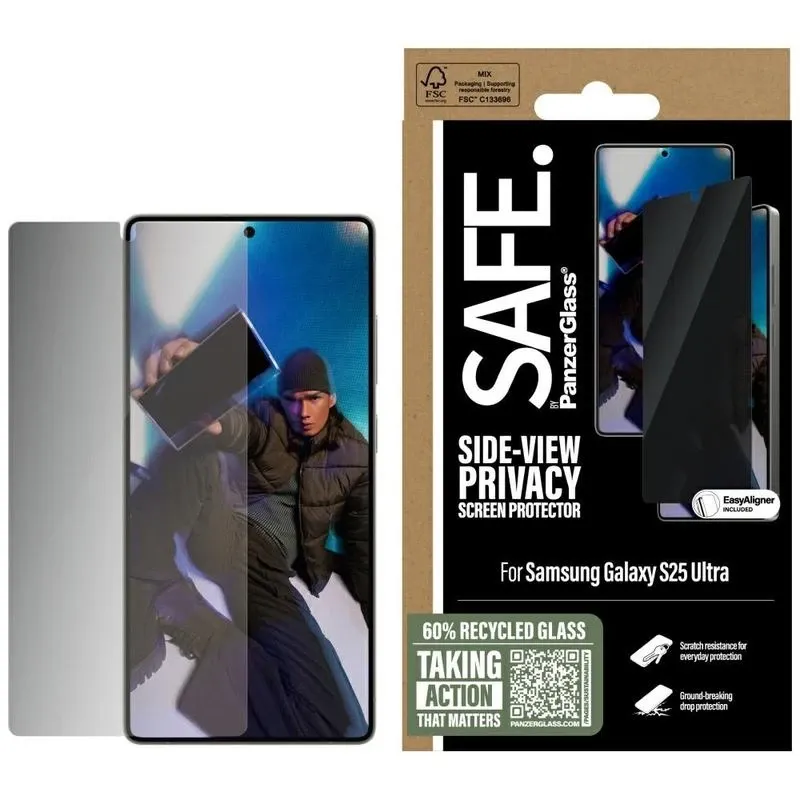 Aksesorë për telefon SAFE Screen Protector for Samsung Galaxy S25 - 1