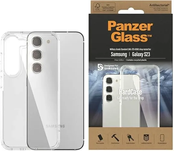 Mbështjellës PanzerGlass ClearCase për Samsung Galaxy S23, transparent - 1