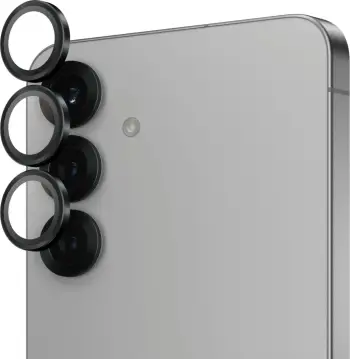 Mbrojtës lente PanzerGlass Hoops për Samsung Galaxy S25+, Zi