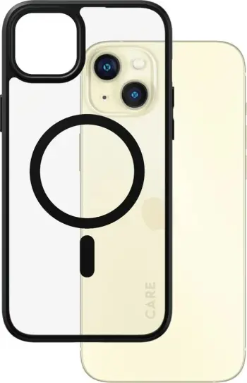 Mbështjellës PanzerGlass CARE Case Flagship MagSafe për iPhone 15 Plus, transparent