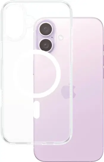 Mbështjellës PanzerGlass HardCase MagSAFE për iPhone 16 Plus, transparent