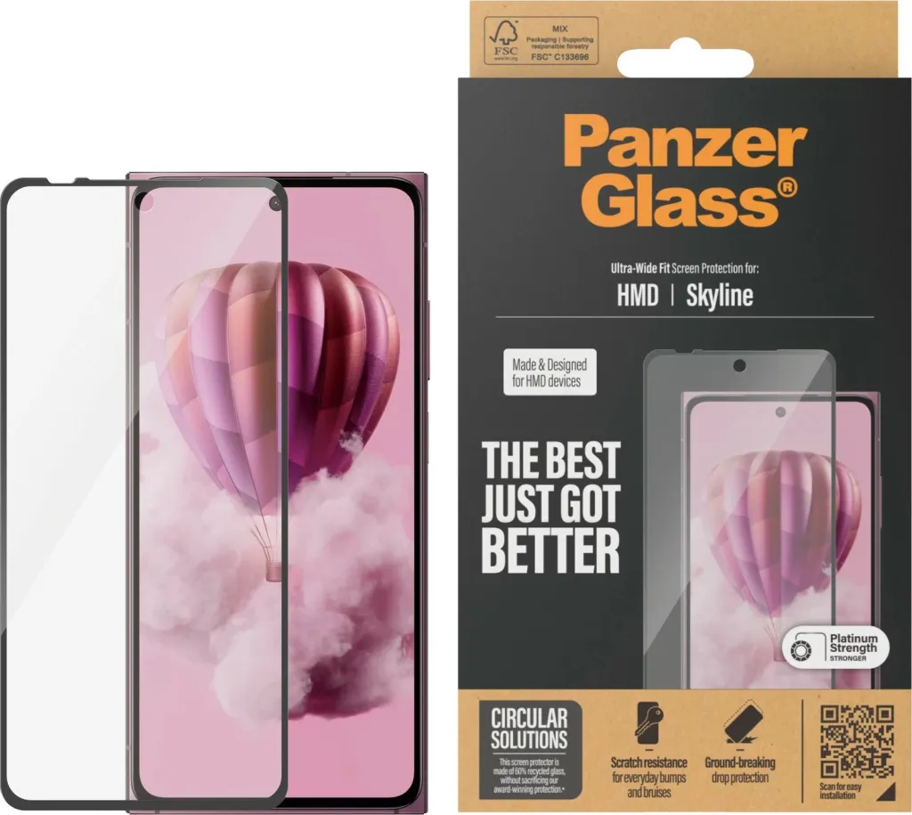 Mbrojtës ekrani PanzerGlass HMD Skyline Ultra-Wide Fit, transparent - 2