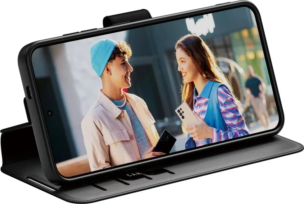 Mbështjellës PanzerGlass për Samsung Galaxy S25, kickstand, i zi - 4