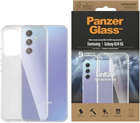 Mbështjellës PanzerGlass për Samsung Galaxy A34 5G, transparent - 1