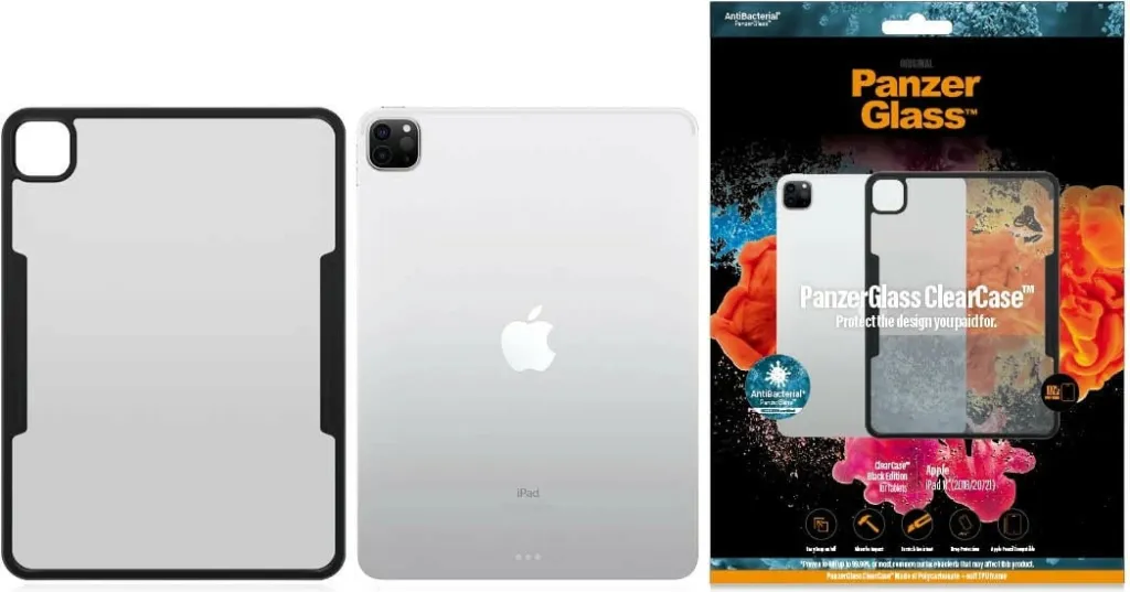 Mbështjellës PanzerGlass për iPad 11, Black, anti-bakterial - 4