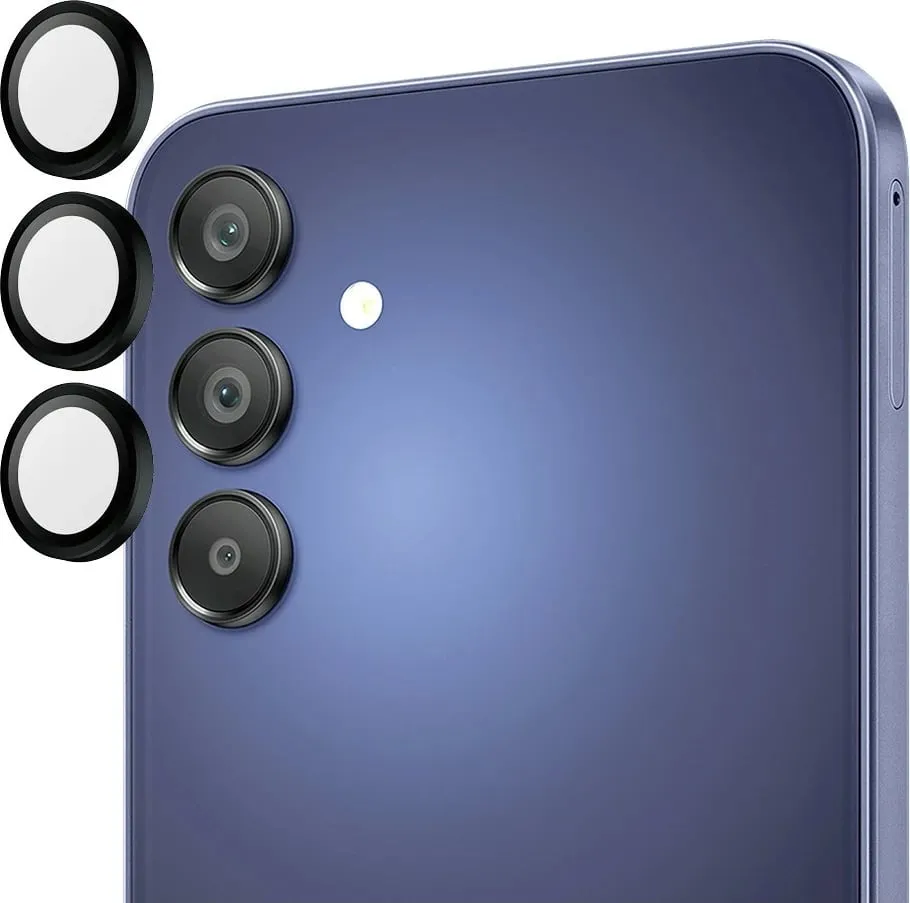 Mbështjellës lente PanzerGlass Samsung A16, i zi - 1