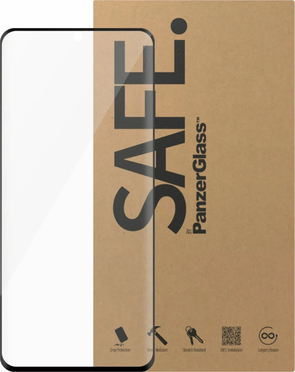 Mbështjellës ekranit PanzerGlass SAFE Samsung Galaxy S20, transparent - 3