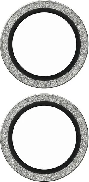 Mbështjellës kamerë PanzerGlass për iPhone 16/16 Plus, glitter silver - 4