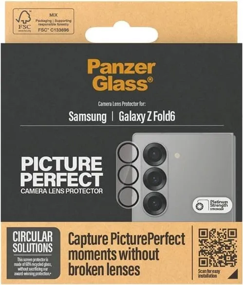 Mbrojtës ekrani PanzerGlass për Samsung Galaxy Z Fold 6, transparent - 3