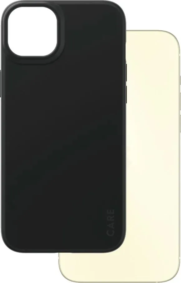 Mbështjellës PanzerGlass CARE Case Fashion për iPhone 15 Plus, e zezë - 1