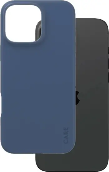 Mbështjellës PanzerGlass CARE Case Fashion Blue për iPhone 16, silikon, blu