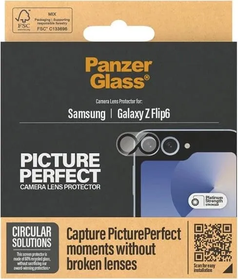 Mbrojtës kamerë PanzerGlass për Samsung Galaxy Z Flip 6 - 4