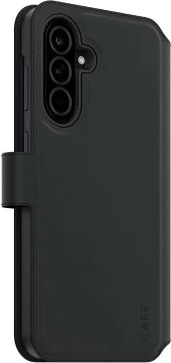 Mbështjellës PanzerGlass CARE Feature Case Tango 2-in-1 Wallet për Samsung Galaxy A36 5G, i zi