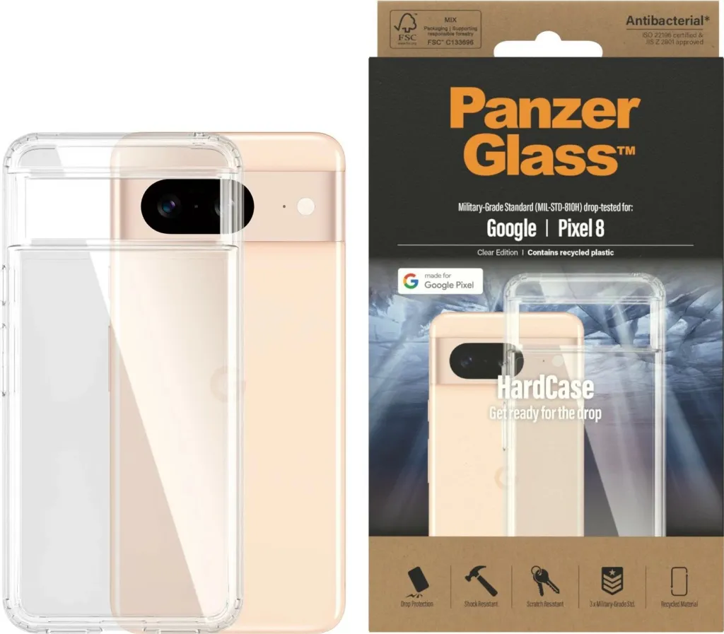 Mbështjellës PanzerGlass për Google Pixel 7a, Ultra Wide Fit, transparent - 2