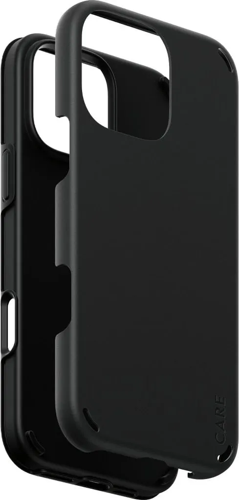 Mbështjellës PanzerGlass CARE Case Feature Double Defence për iPhone 16 Pro Max, e zezë - 1