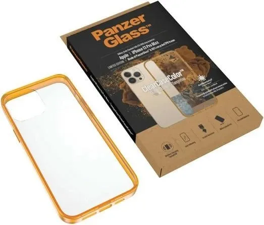 Mbështjellës PanzerGlass ClearCase, për iPhone 13 Pro Max, Transparent Gjelbër - 4