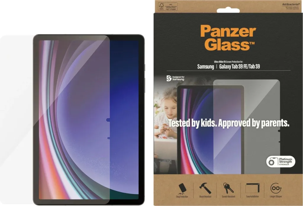 Mbrojtës ekrani PanzerGlass Samsung Galaxy Tab S9/S9 FE, transparent - 2