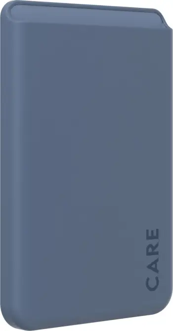 Mbështjellës kartelash PanzerGlass CARE, universal për iPhone, silikon, blu