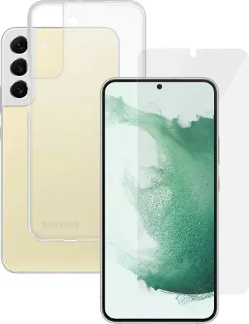 Mbështjellës dhe mbrojtës ekrani PanzerGlass SAFE. për Samsung Galaxy S22 Plus 5G, transparent