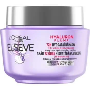 Maskë hidratuese për flokë L'Oreal Paris Elseve Hyaluron Plump 72H