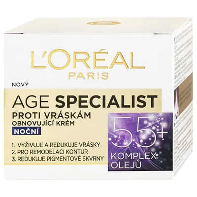 Krem lëkure Loreal Paris Age Specialist 55+, 50 ml - 4