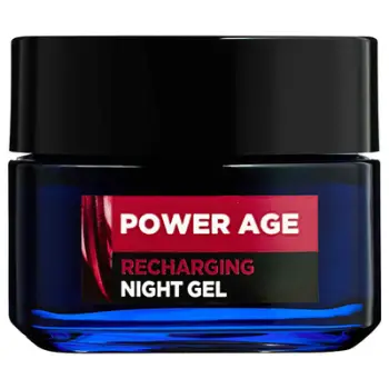 Xhel fytyre për meshkuj L´Oréal Paris Men Expert Power Age Night Gel, 50 ml
