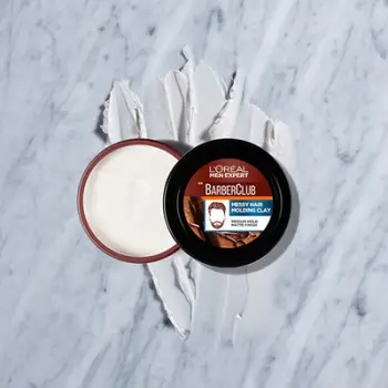 Xhel për flokë L'Oreal Men Expert Barberclub Matte Molding Clay, 75 ml