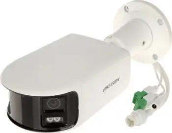 Kamerë panoramike Hikvision DS-2CD2T87G2P-LSU/SL, 4K, 180°, e bardhë