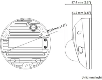 Kamerë IP Hikvision DS-2CD2543G2-IWS, 4MP, 2.8mm, e bardhë