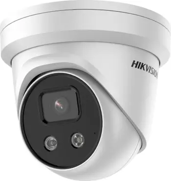Kamerë IP Hikvision DS-2CD2346G2-IU, dome, 2.8mm, bardhë