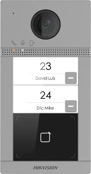 Interkom dere Hikvision DS-KV8213-WME1(C), 2MP, IP65, Gri