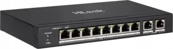Switch Hikvision SW-10-POE, 10 porta, PoE, i zi